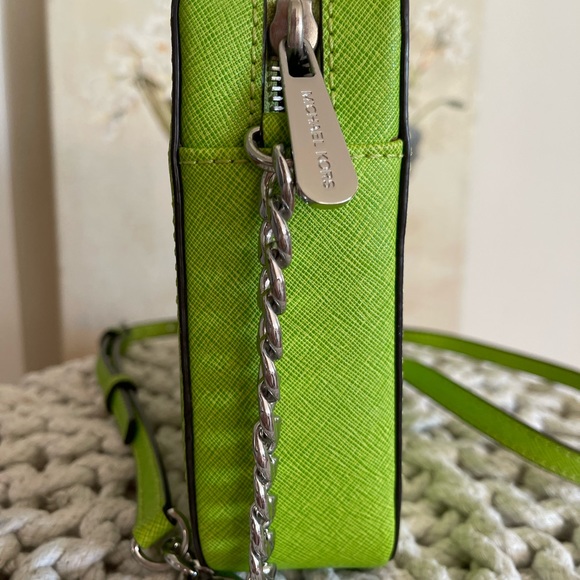 MICHAEL Michael Kors Bags Mk Lime Green Crossbody Bag Poshmark